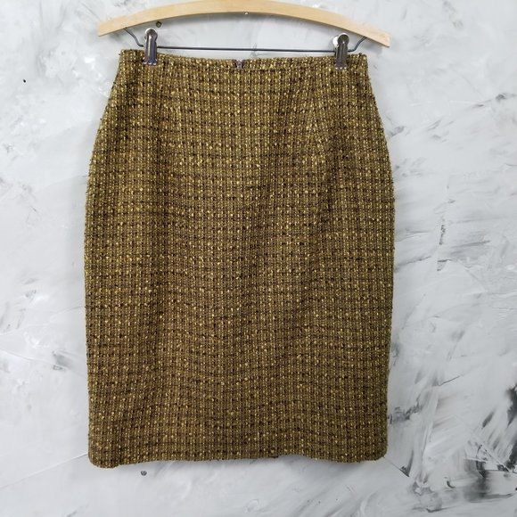 Jones New York Dresses & Skirts - JONES NEW YORK Golden Brown Pencil Skirt